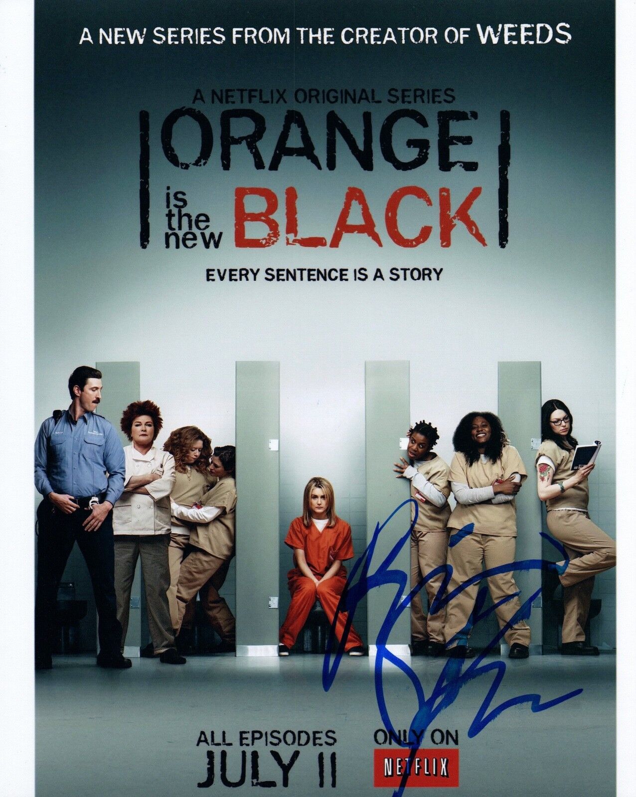 Piper Kerman Signed Autograph 8x10 Photo Poster painting Orange Is The New Black Creator COA VD