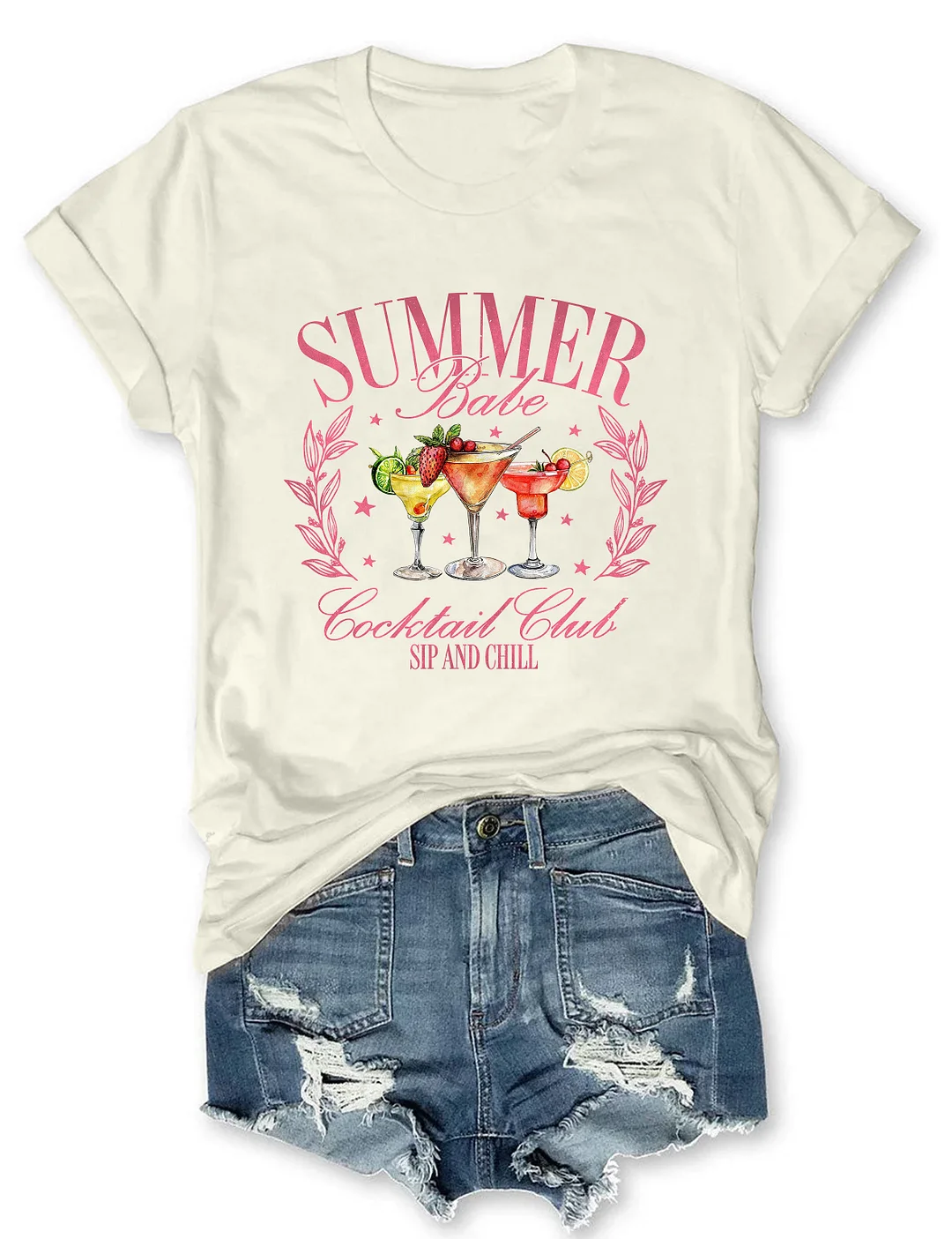 Summer Cocktail Club T-shirt