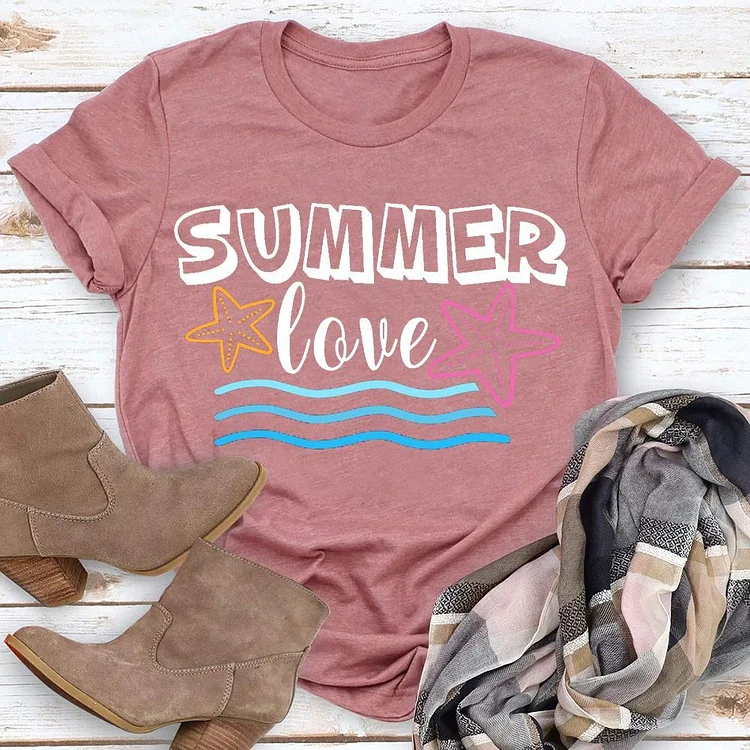 Summer love Summer life T-shirt Tee - 02253