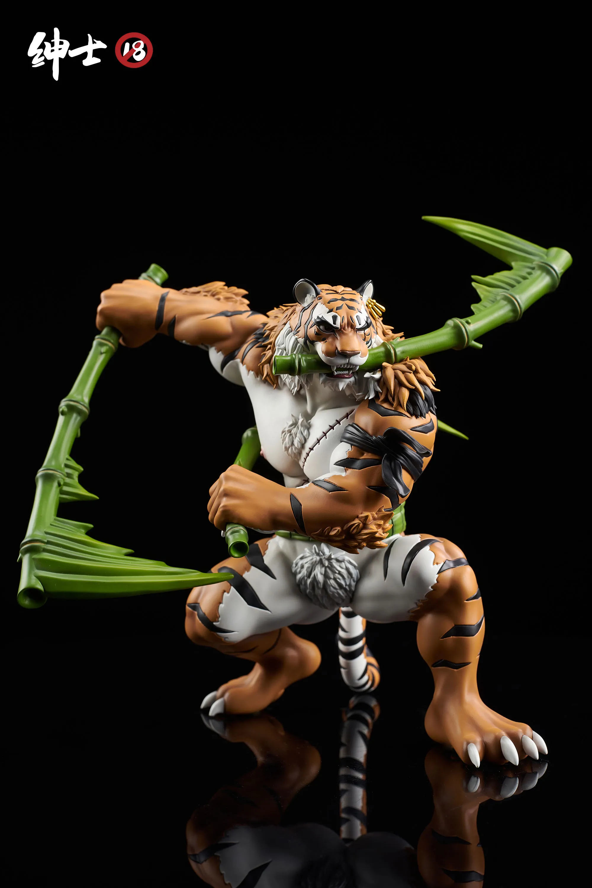 虎太郎 1/6 Scale Tora Gari/ Tiger Hunting Roronoa Zoro - ONE PIECE Resin