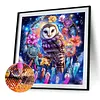 Diamond Painting -DIY Round Drill Dreamcatcher Owl(40x40cm)