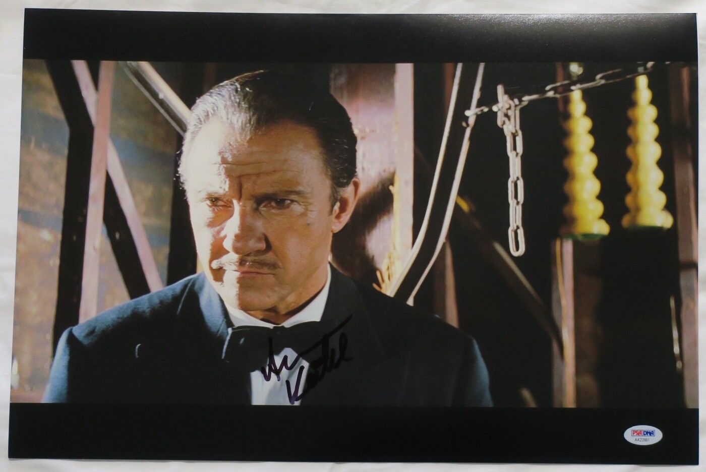 Harvey Keitel Signed Pulp Fiction Autographed 12x18 Photo Poster painting PSA/DNA #AA22881