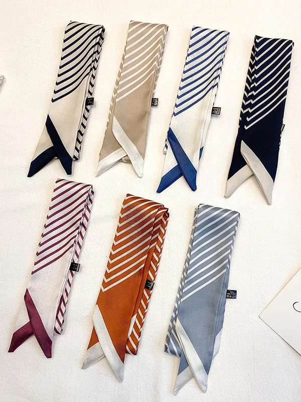 Striped Scarf Hair Band