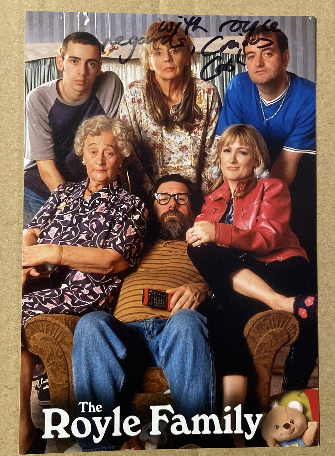 Hand Signed 6x4 Photo Poster painting Craig Cash Royle Family Autograph Comedy TV Actor