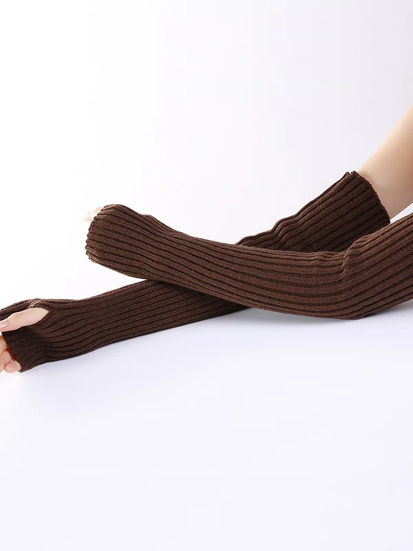 Original 9 Colors Striped Knitted Sleevelet