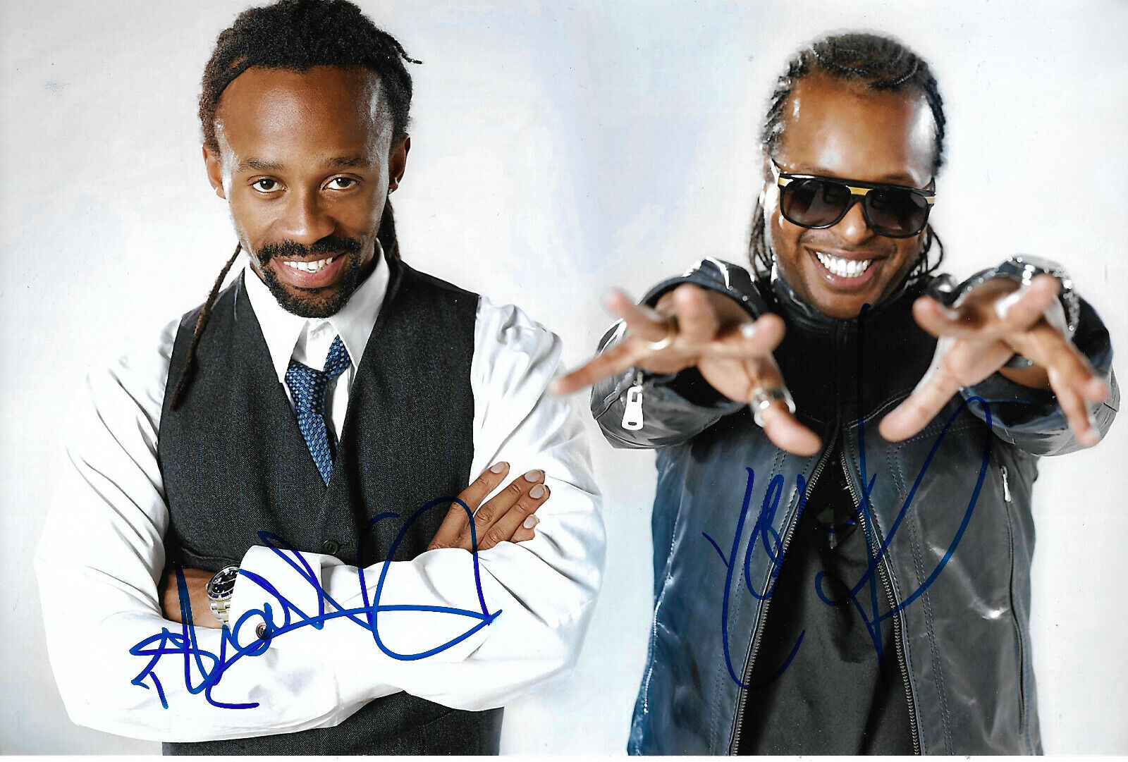 Madcon signed 8x12 inch Photo Poster painting autographs