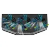 Solar Car Exhaust Fan with 3 Air Outlets Car Radiator Cooling Fan for All Cars