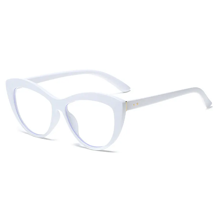 Unbranded Women's Cat Eye Glasses Or Sunglasses - Clear Bottom Cut Off Sliced Style UV400