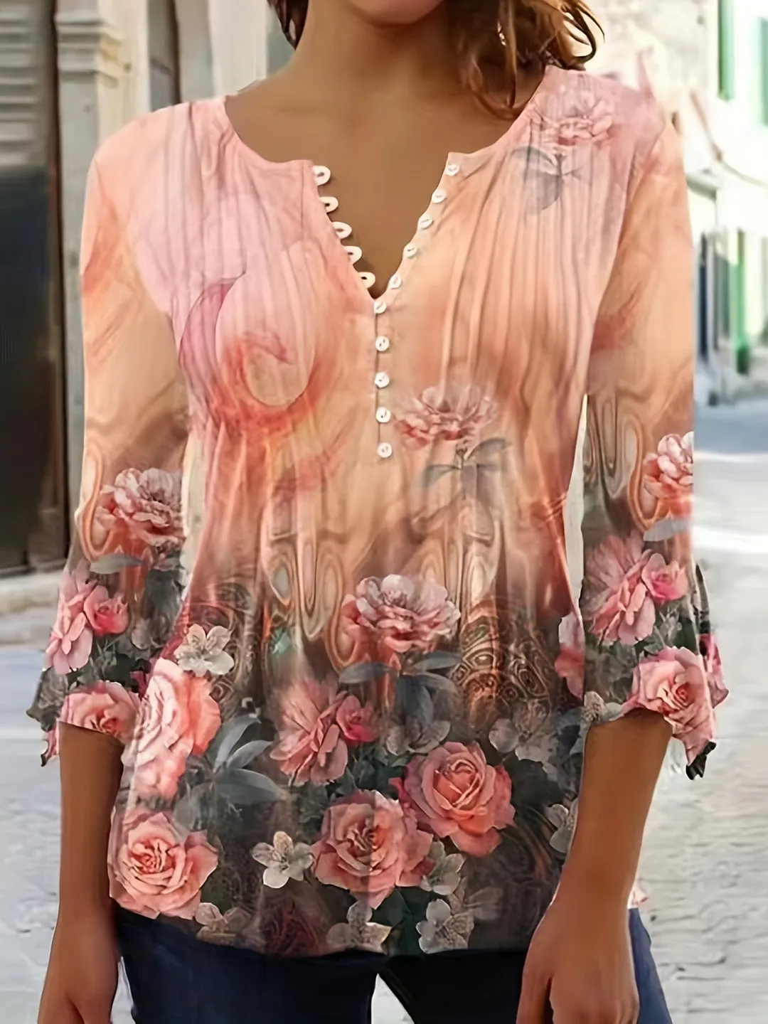 Plus Size White Floral Mini Dress