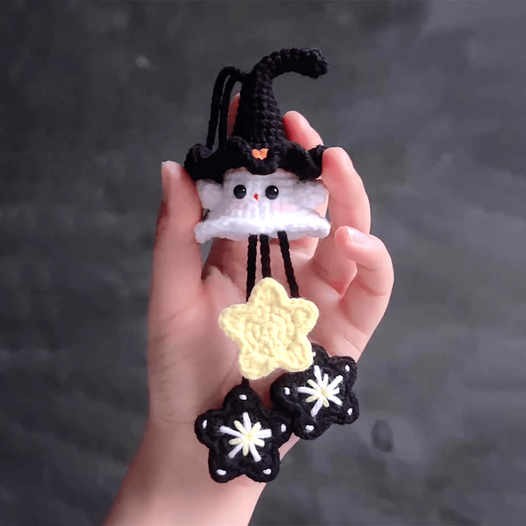 🎃Hot Sale 49% Off👻Witchy Ghost Crochet Kit 
