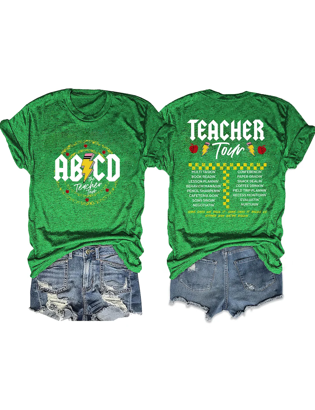 ABCD Teacher Tour T-shirt