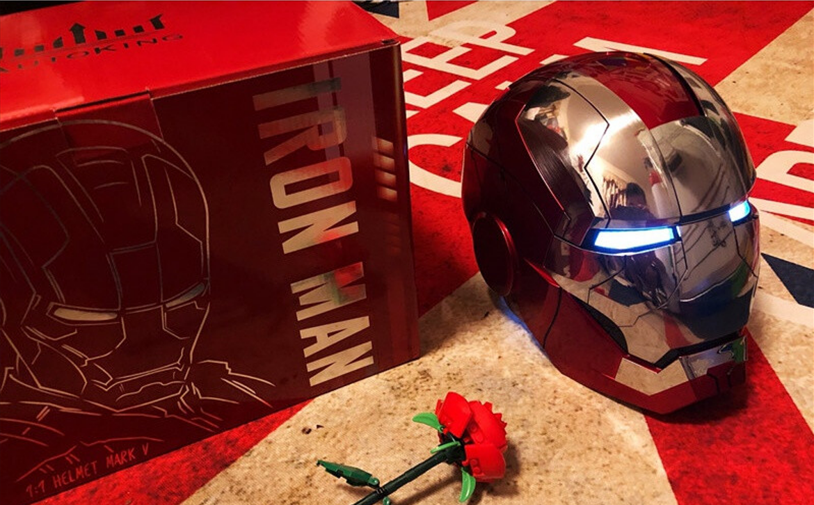 In-Stock AutoKing Mark V 5 1/1 Scale Life-Size Wearable Helmet