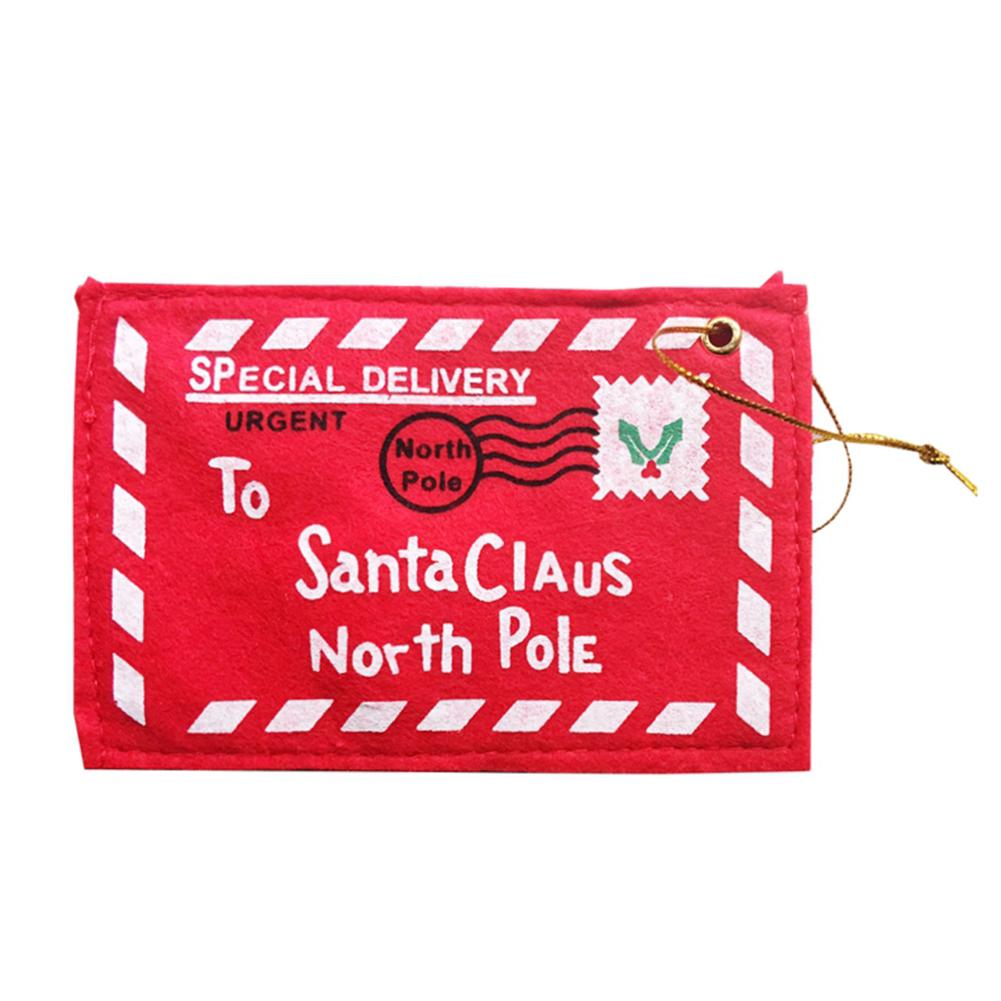 

Non-Woven Christmas Envelope Pendant Gift Candy Bags Tree Party Hang Decor, 501 Original