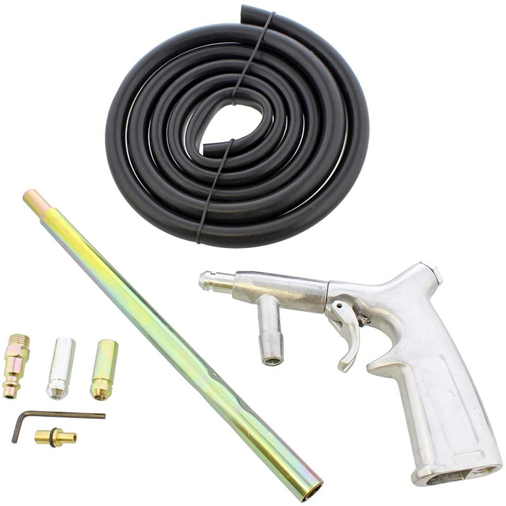 

8pcs 120psi Handheld Sandblaster Sandblasting Spray Gun Anti-rust Tools Kit, 501 Original