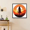 Diamond Painting -DIY Round Drill Western Cowgirl