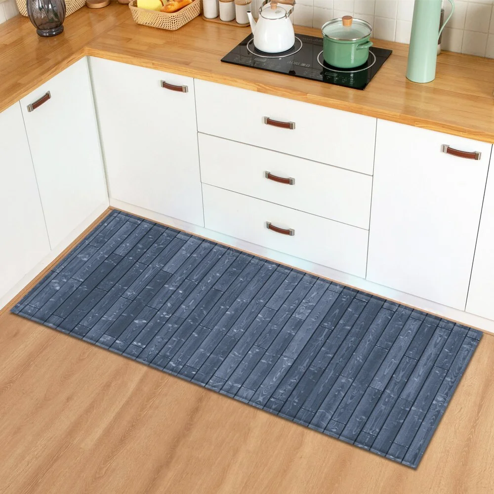 Living Room Kitchen Carpets Home Mat In The Bathroom Wood Grain Pattern Entrance Doormat Bedroom Hallway Decoration Floor Rugs