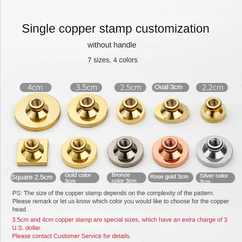 Text Logo Name Customization Wax Seal Stamp Wedding Birthday Custom Gift