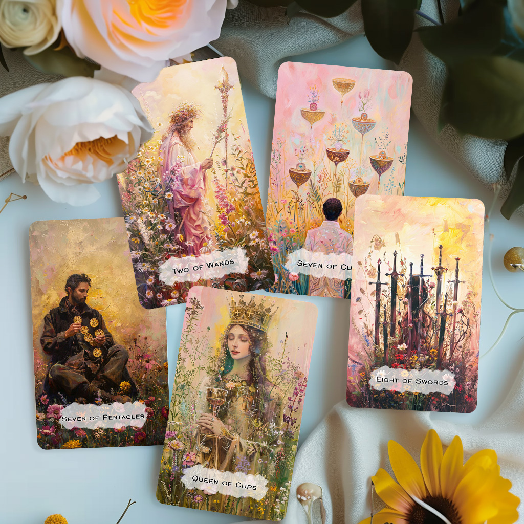 Tarot Deck, Tarot Card Deck, Tarot Deck with Guidebook, Indie Unique ...