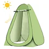 Outdoor shower shade pop-up tent, camping hiking fishing picnic instant privacy tent, camp bathroom outdoor changing tent