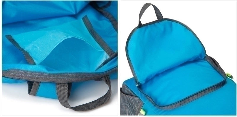 Unisex Basic Solid Color Nylon Waterproof Travel Bags