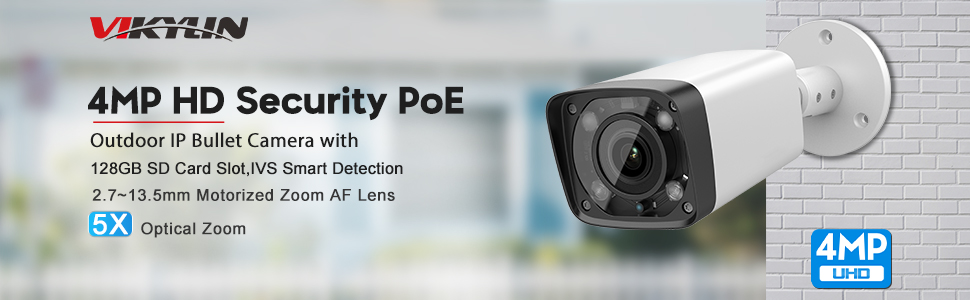 4mp ip bullet camera outdoor