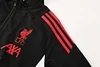 Joyfball 2025/2026 Liverpool windbreaker Black 
