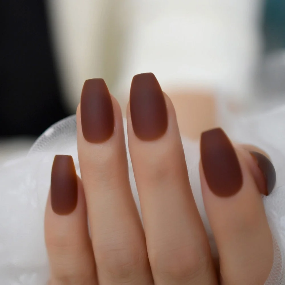 Extra long Stiletto Grey Marble Fake Nails Stone Pattern Pointed Dark Shiny Long Press On False Nails for Finger 24 Count-Nail Inspo