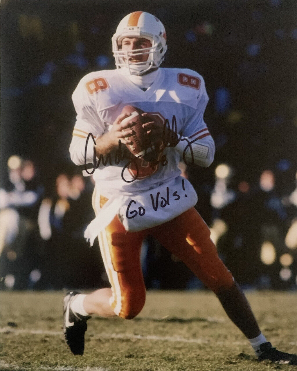 ANDY KELLY HAND SIGNED 8x10 Photo Poster painting TENNESSEE VOLUNTEERS QB AUTOGRAPH COA