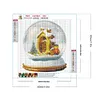 uk.everydayedeals (Limited Stock)Diamond Painting - Full Round - Christmas Crystal Ball Q(30*30cm)