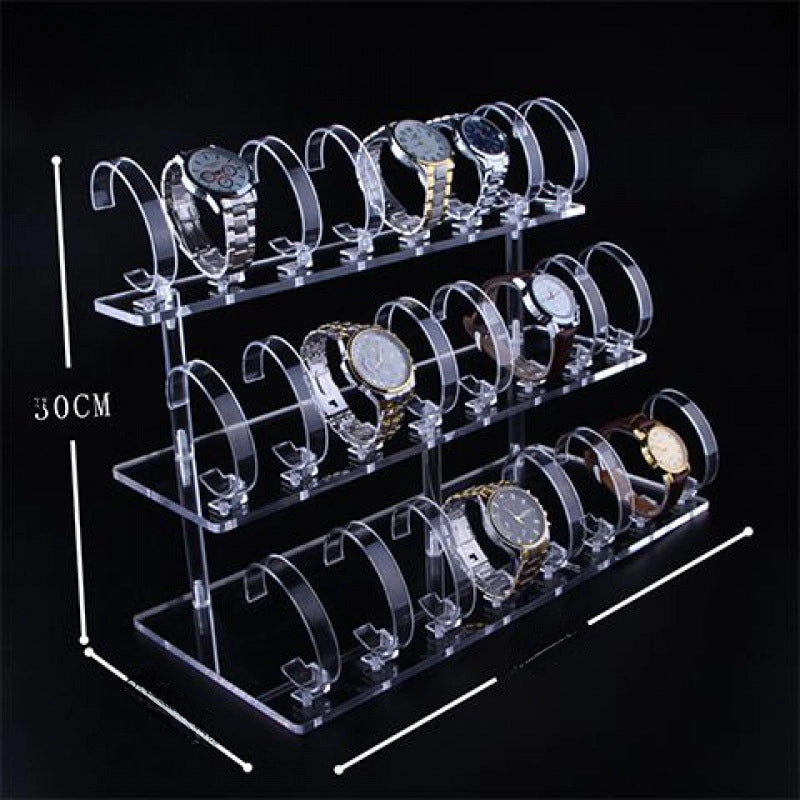 Watch Display Stand Acrylic Watch Display Stand Plastic Bracket Bracket Shop Counter Display Props Beiyang