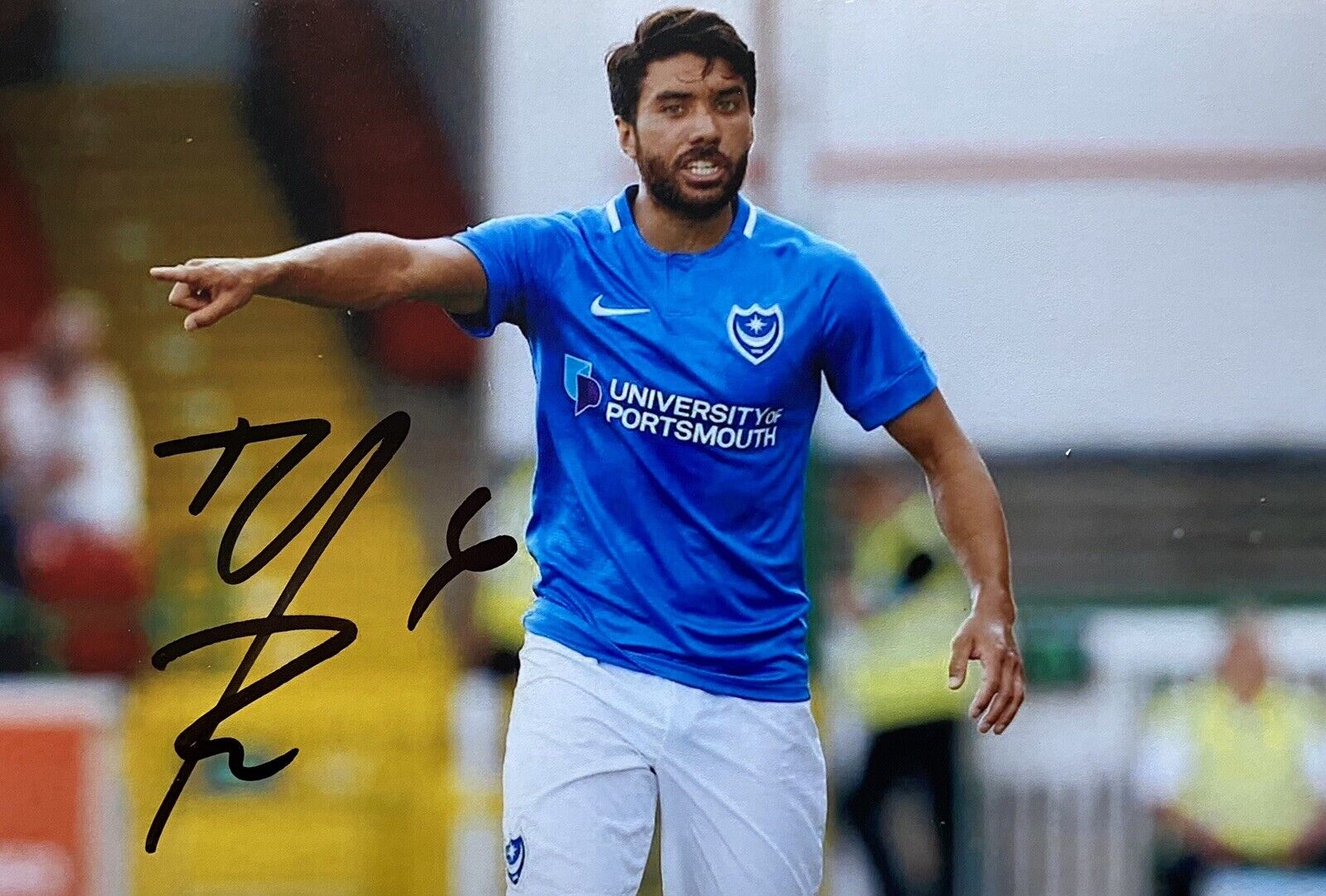 Danny Rose Genuine Hand Signed Portsmouth 6X4 Photo Poster painting