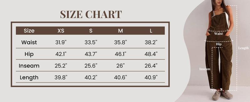 Yeokou TikTokShopBlackFriday Corduroy Overalls for Women Barrel Wide Leg Bib Corduroy Pants Women Adjustable Romper Jumpsuit with Pockets Yeokou TikTokShopBlackFriday Corduroy Overalls for Women Barrel Wide Leg Bib Corduroy Pants Women Adjustable Romper Jumpsuit with Pockets