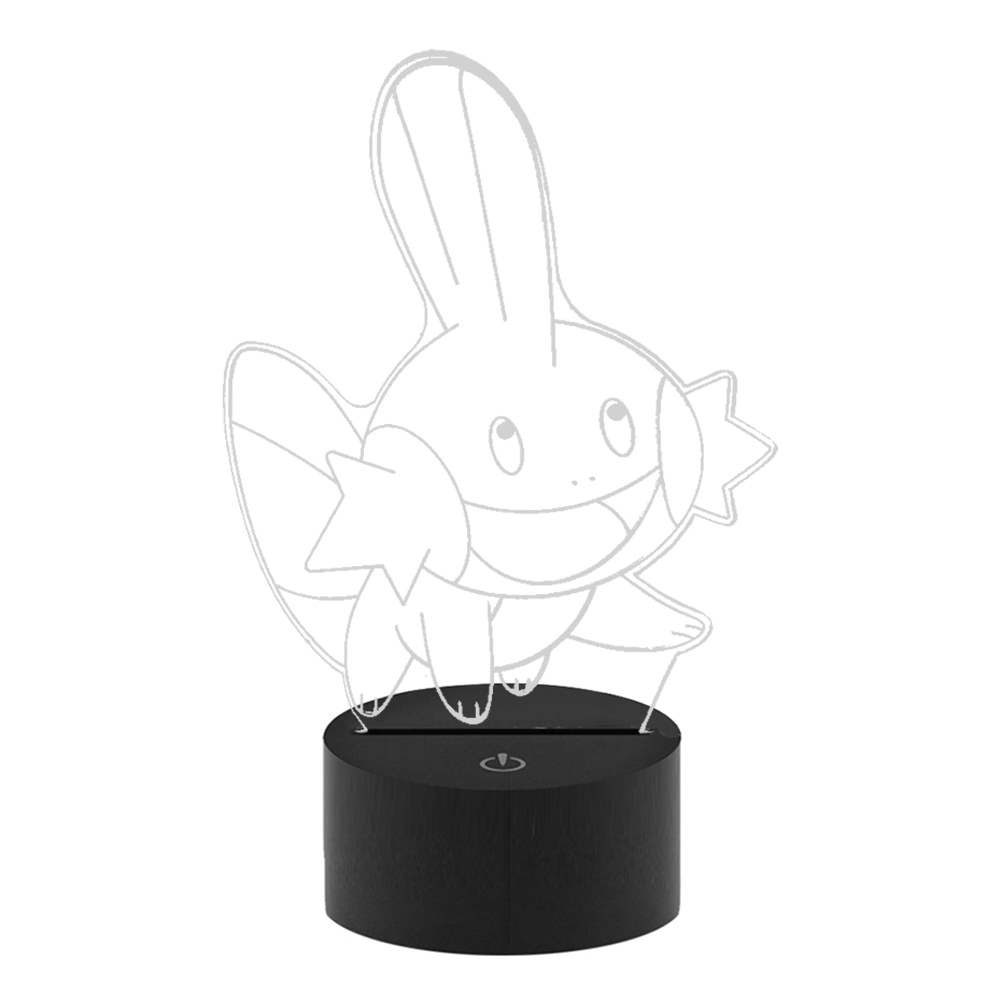 

Cartoon Fish Animal Pattern Color Night Light Touch Sensor Bedside Lamp, 501 Original