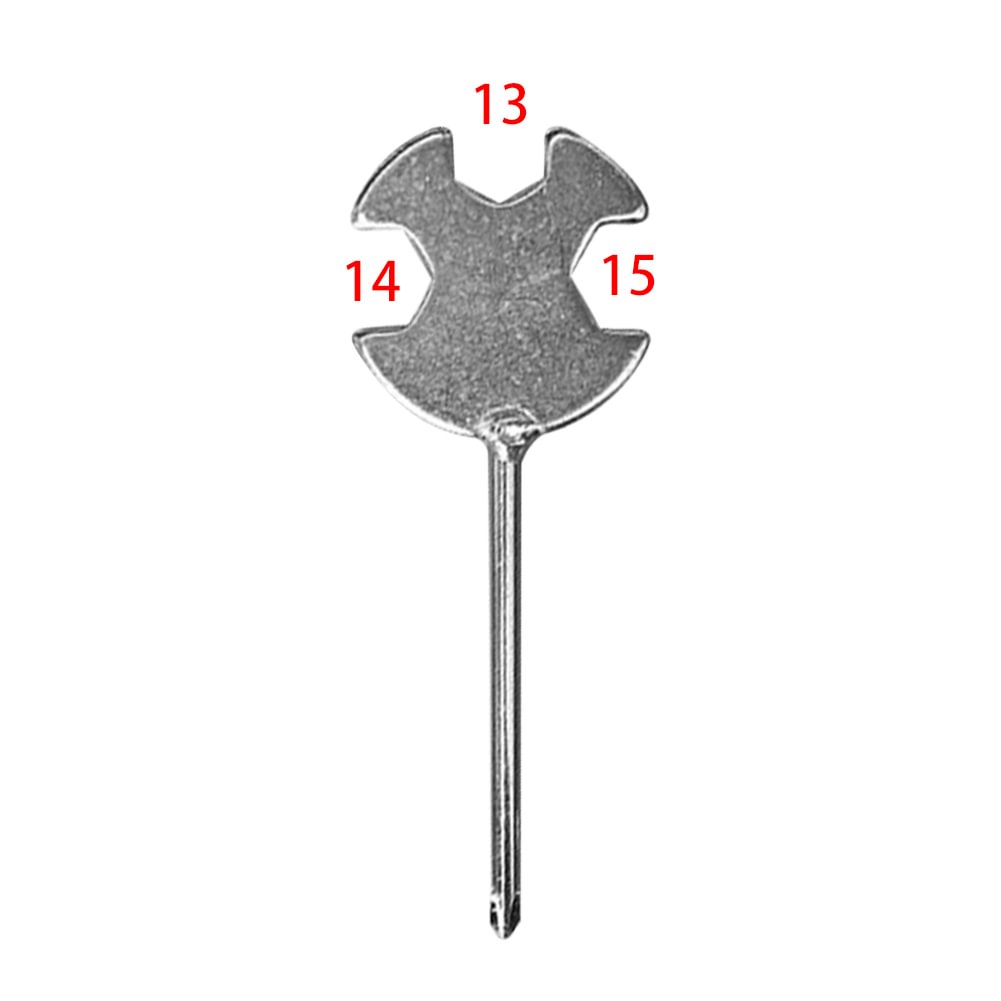 Multifunctional Stamping Open-Ended Wrench Spanner Cross Screwdriver Wrench
