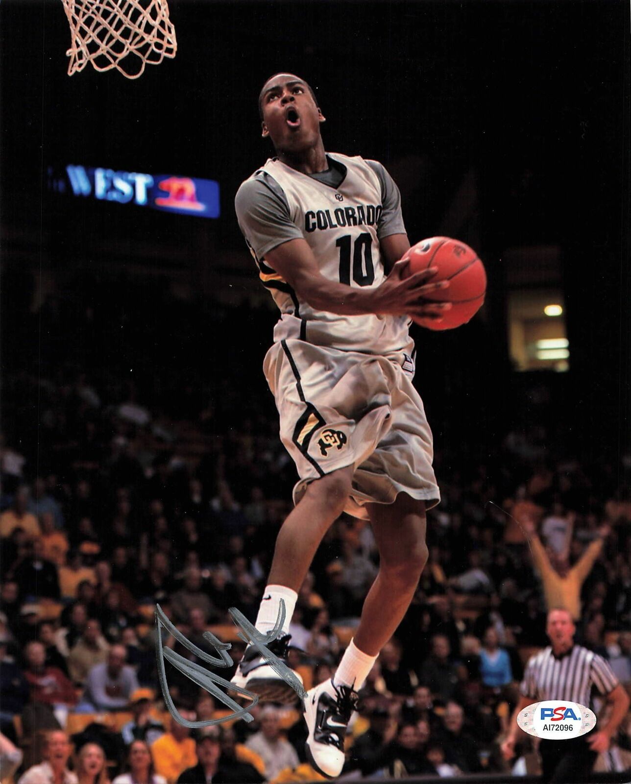 ALEC BURKS signed 8x10 Photo Poster painting PSA/DNA Colorado Buffaloes Autographed