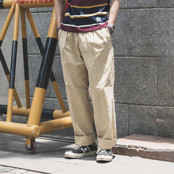 1930s IVY Style Two-pleated Chino Trousers opmall allen00（CN）👌🏻allen00（CN）allen00（CN）allen00（CN）22👌🏻