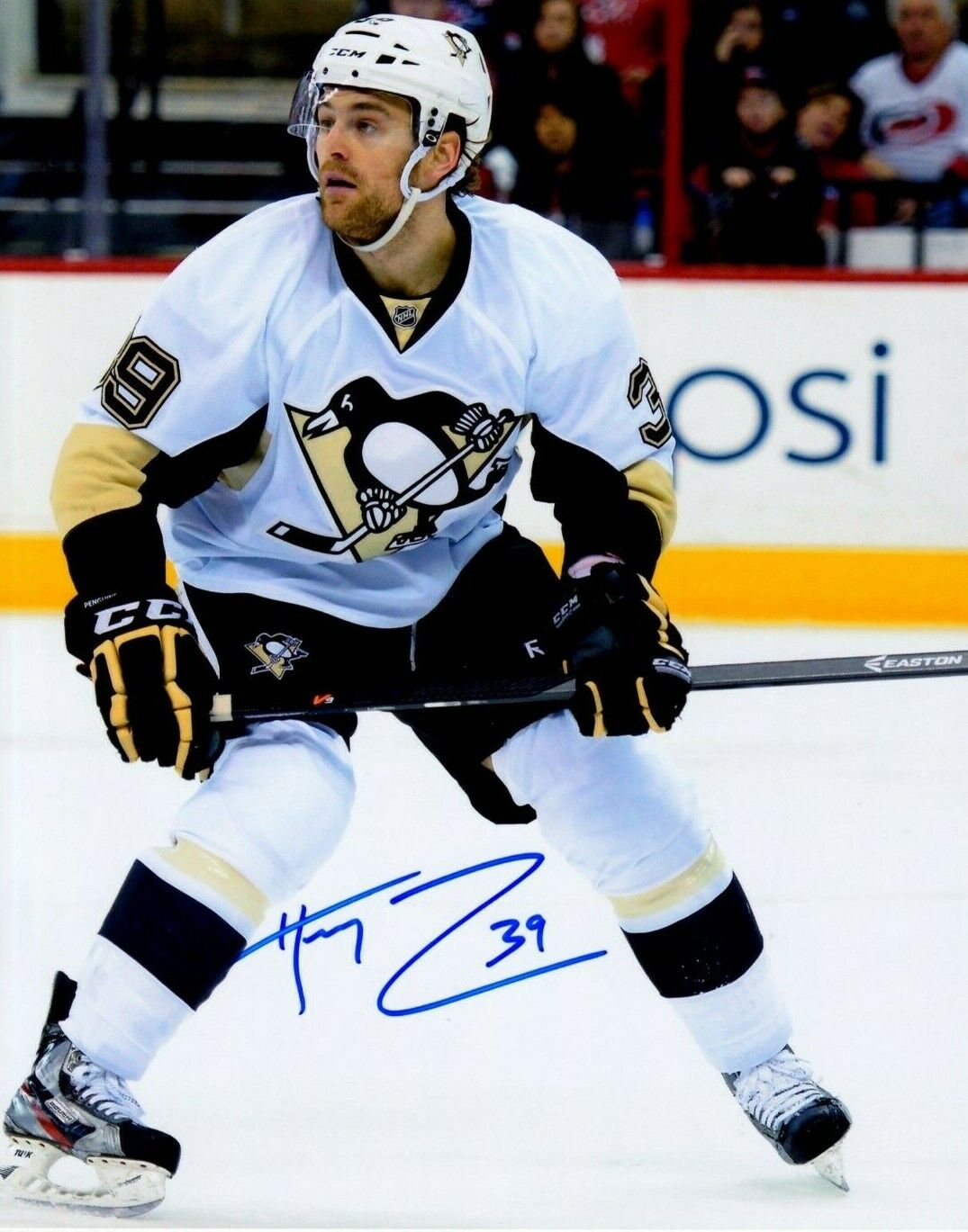 HARRY ZOLNIERCZYK autographed SIGNED PITTSBURGH PENGUINS 8X10 Photo Poster painting