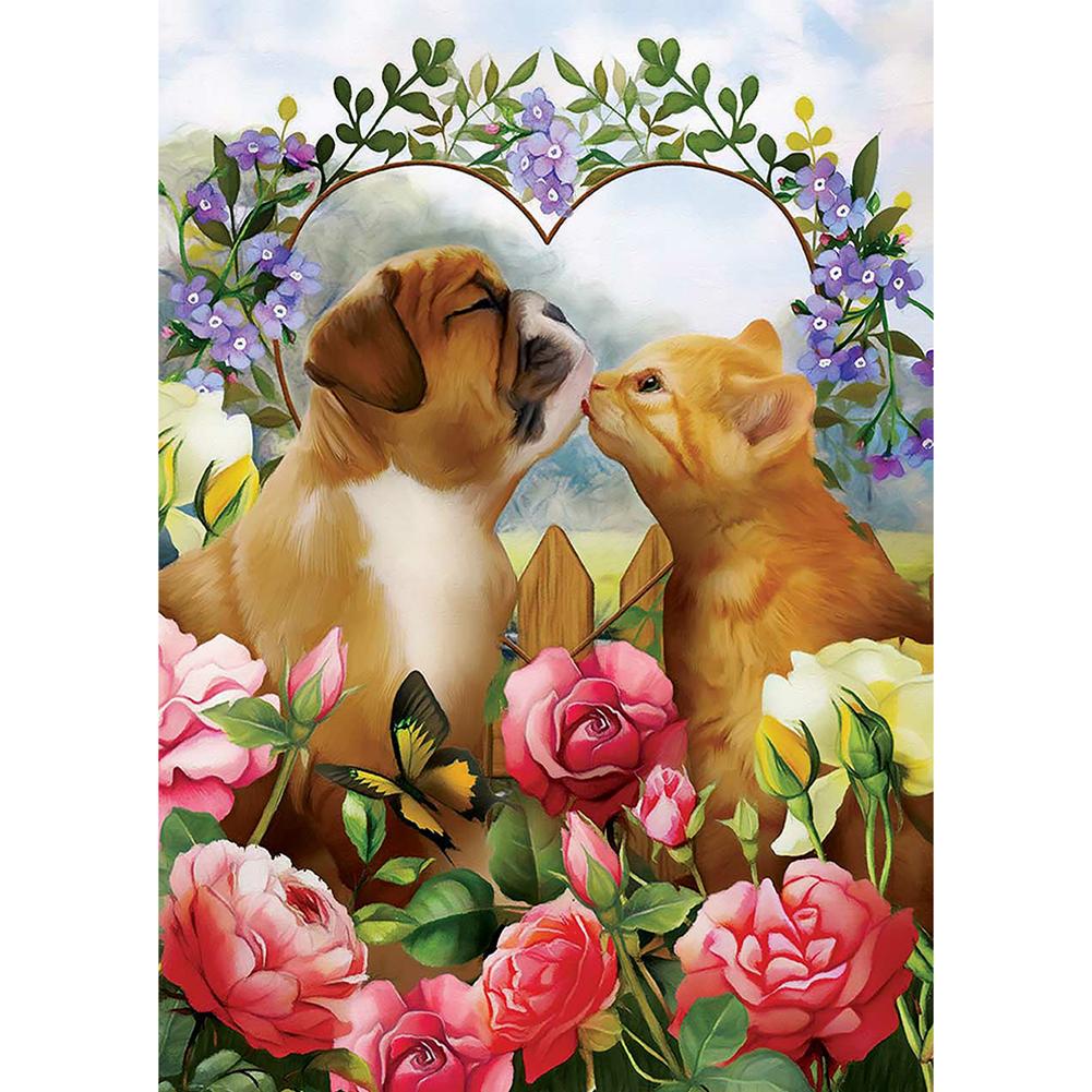 

Dog-Round Drill Diamond Painting-30*40CM, 501 Original