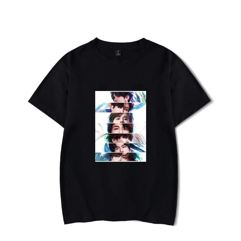 방탄소년단 Member Creative Painting T-shirt