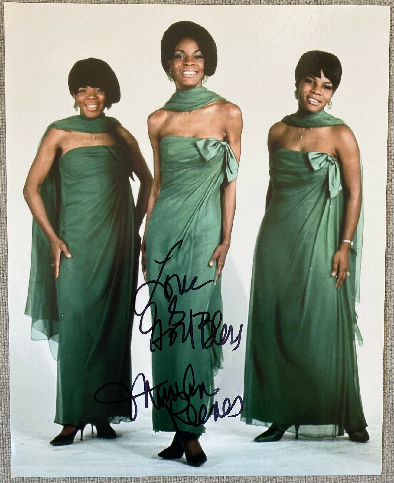 Martha Reeves Signed In-Person 8x10 Color Photo Poster painting - Authentic, Motown, Vandellas