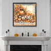Diamond Painting-DIY Full Round Drill Autumn Pumpkin(40*40CM）
