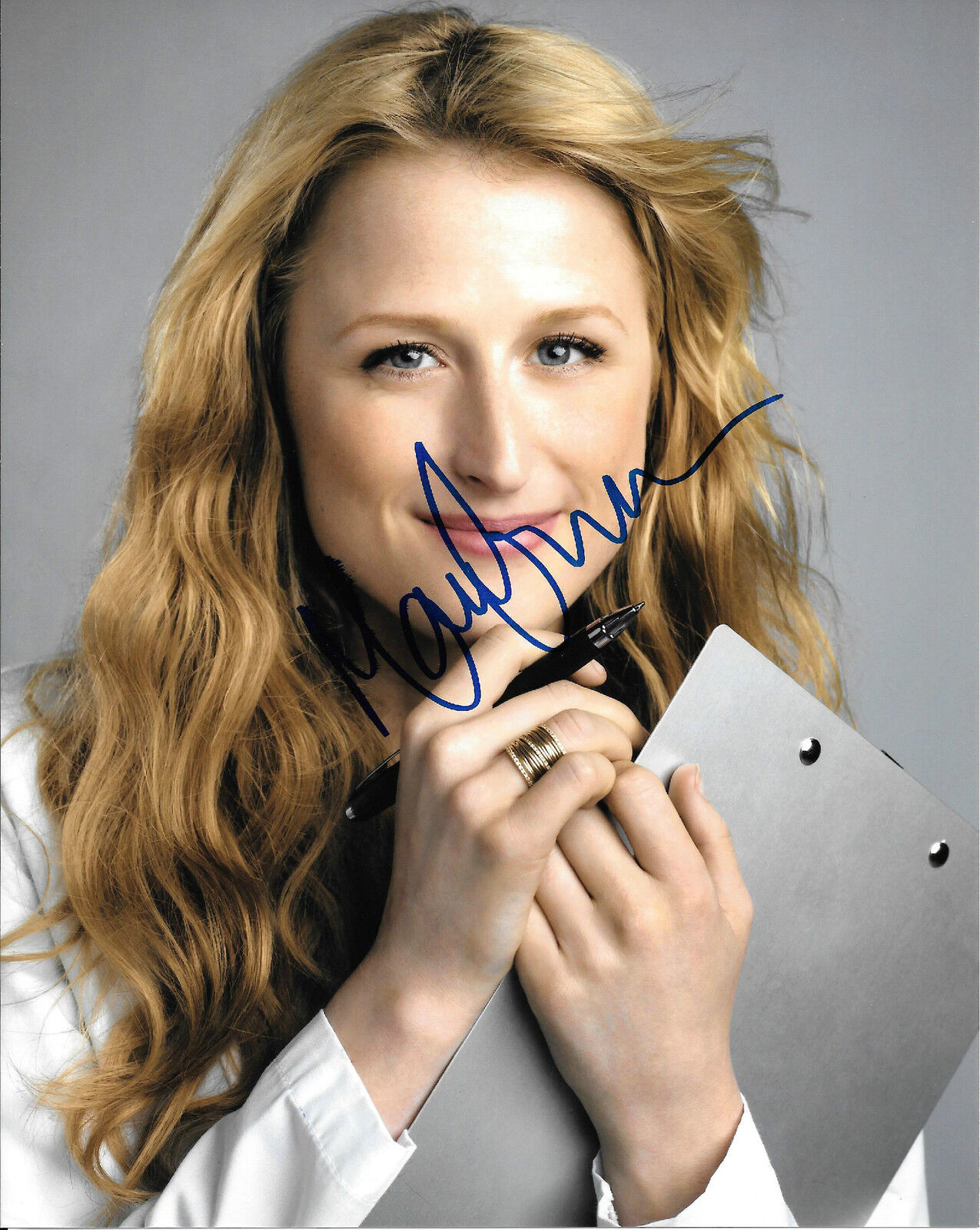 GFA Emily Owens M.D. * MAMIE GUMMER * Signed 8x10 Photo Poster painting AD3 COA