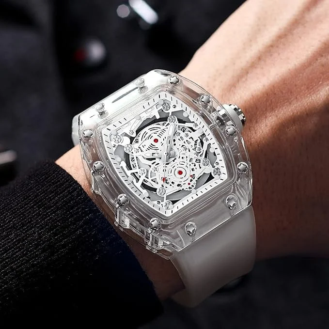 🎁Moda orologi da uomo incavati