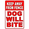 Dog Warning - Metal Tin Signs(8*12Inch/12*16Inch) - Animal