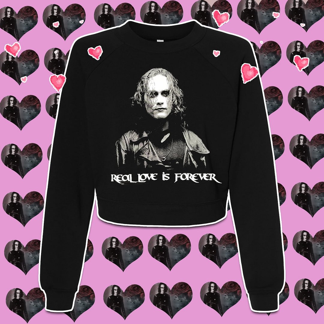 The Crow Pullover Fleece Sweater