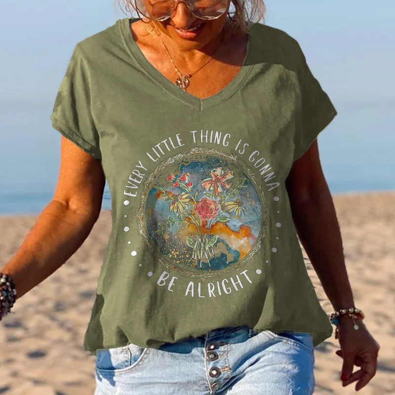 Every Little Thing Is Gonna Be Alright Women Shirt