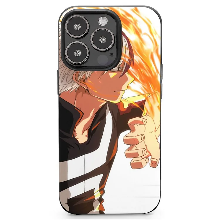 Shoto Todoroki Anime My Hero Academia Phone Case(40) Mobile Phone Shell IPhone 13 and iPhone14 Pro Max and IPhone 15 Plus Case - Heather Prints Shirts