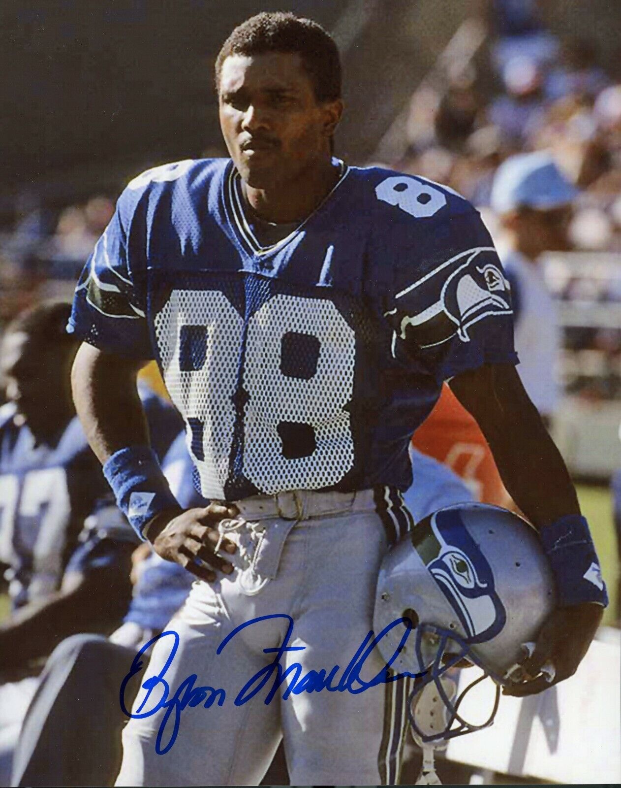 Byron Franklin Autographed 8x10 Seattle Seahawks #6