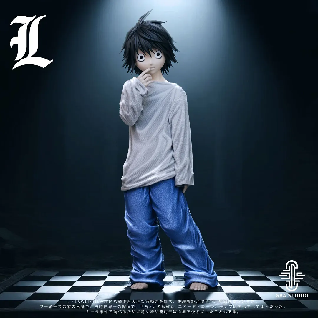 Childhood L Lawliet - Death Note Resin Statue - GBA Studio
