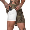Double Layer Sports Shorts by Inlyline